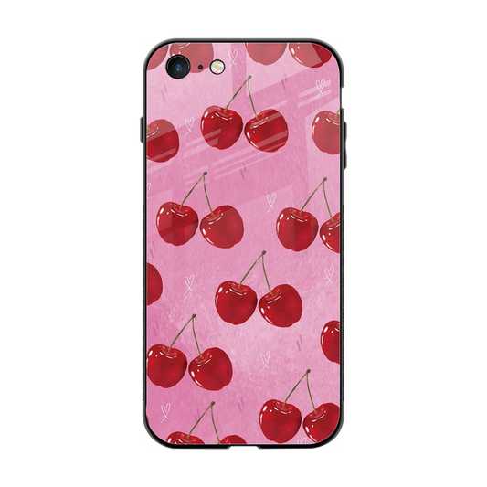 Cherrylicious back phone cover | glass case for iphone 7