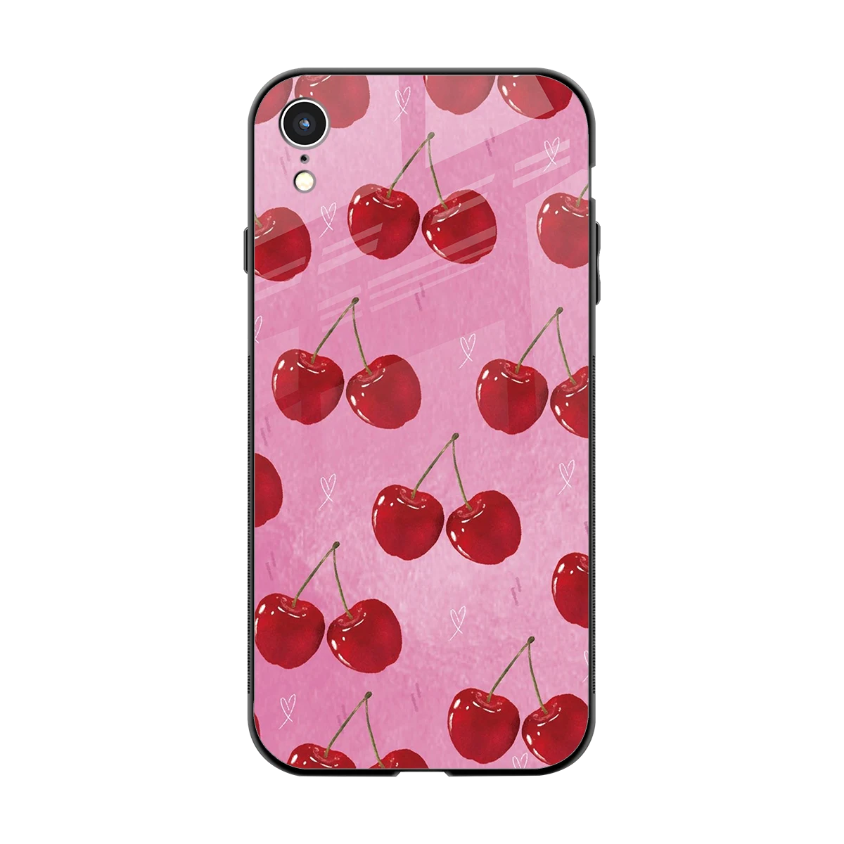 Cherrylicious back phone cover | glass case for iphone xr