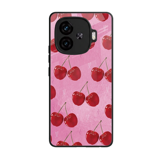 Cherrylicious back phone cover | glass case for iqoo neo 10r 5g