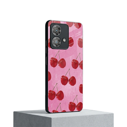 Cherrylicious motorola edge 40 neo 5g mobile cover | shockproof glass phone case