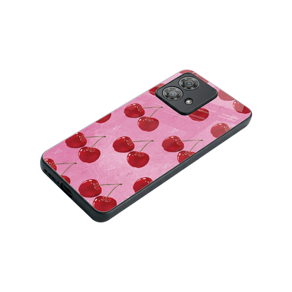 Cherrylicious stylish phone case for motorola edge 40 neo 5g | glossy glass and slim fit