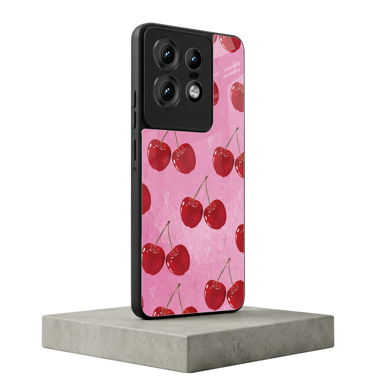 Cherrylicious motorola edge 50 pro mobile cover | shockproof glass phone case