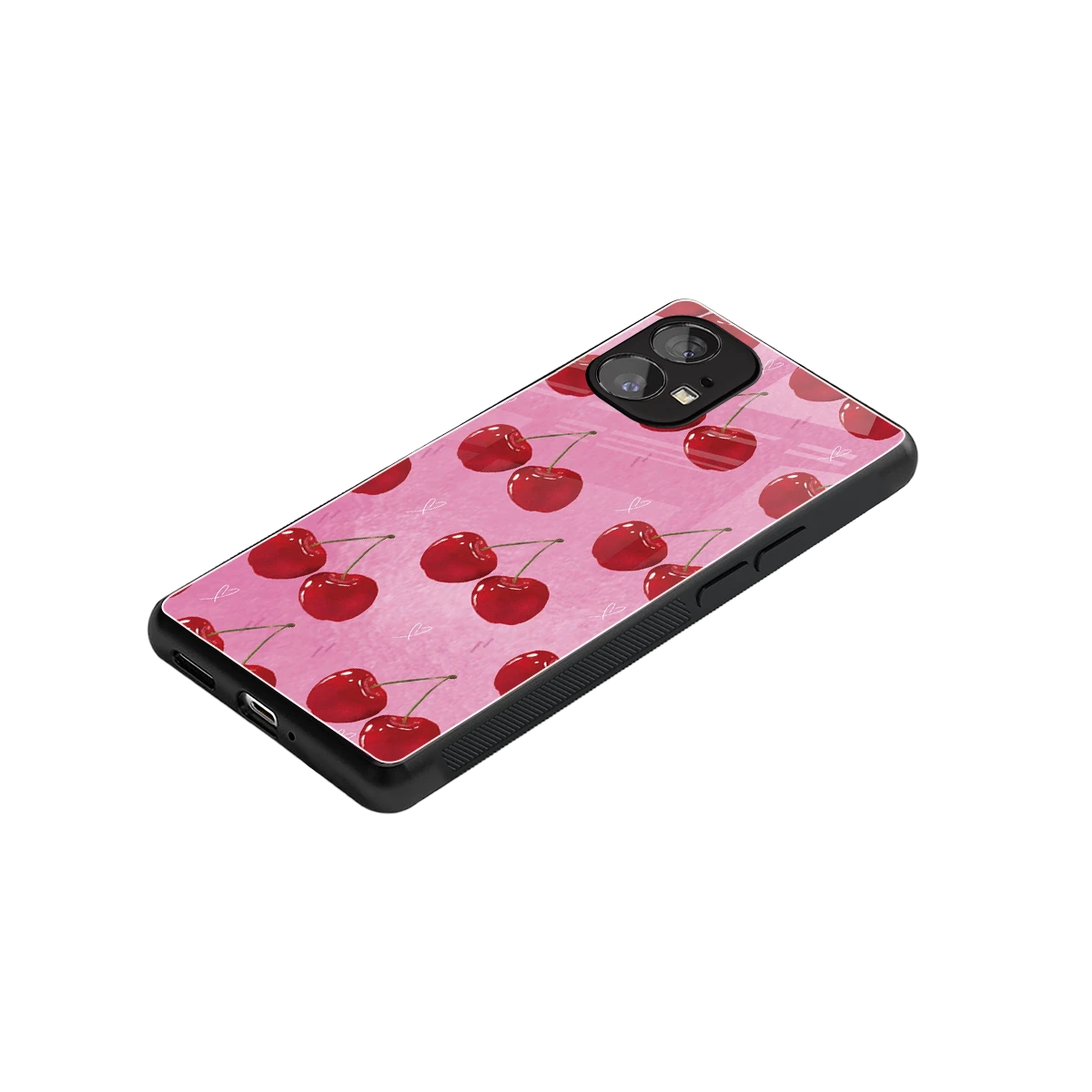 Cherrylicious stylish phone case for nothing phone 1 | glossy glass and slim fit