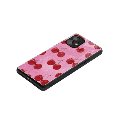 Cherrylicious stylish phone case for nothing phone 1 | glossy glass and slim fit
