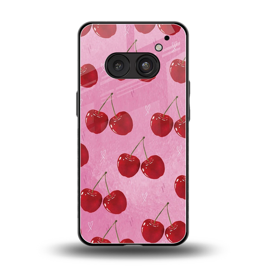 Cherrylicious back phone cover | glass case for nothing phone 2a