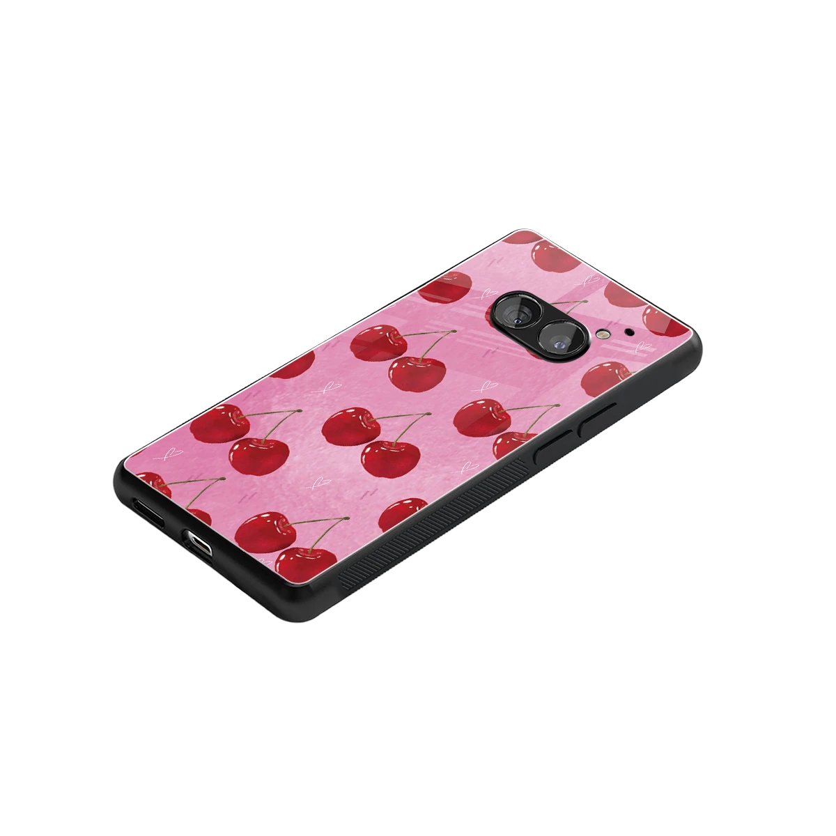 Cherrylicious stylish phone case for nothing phone 2a | glossy glass and slim fit