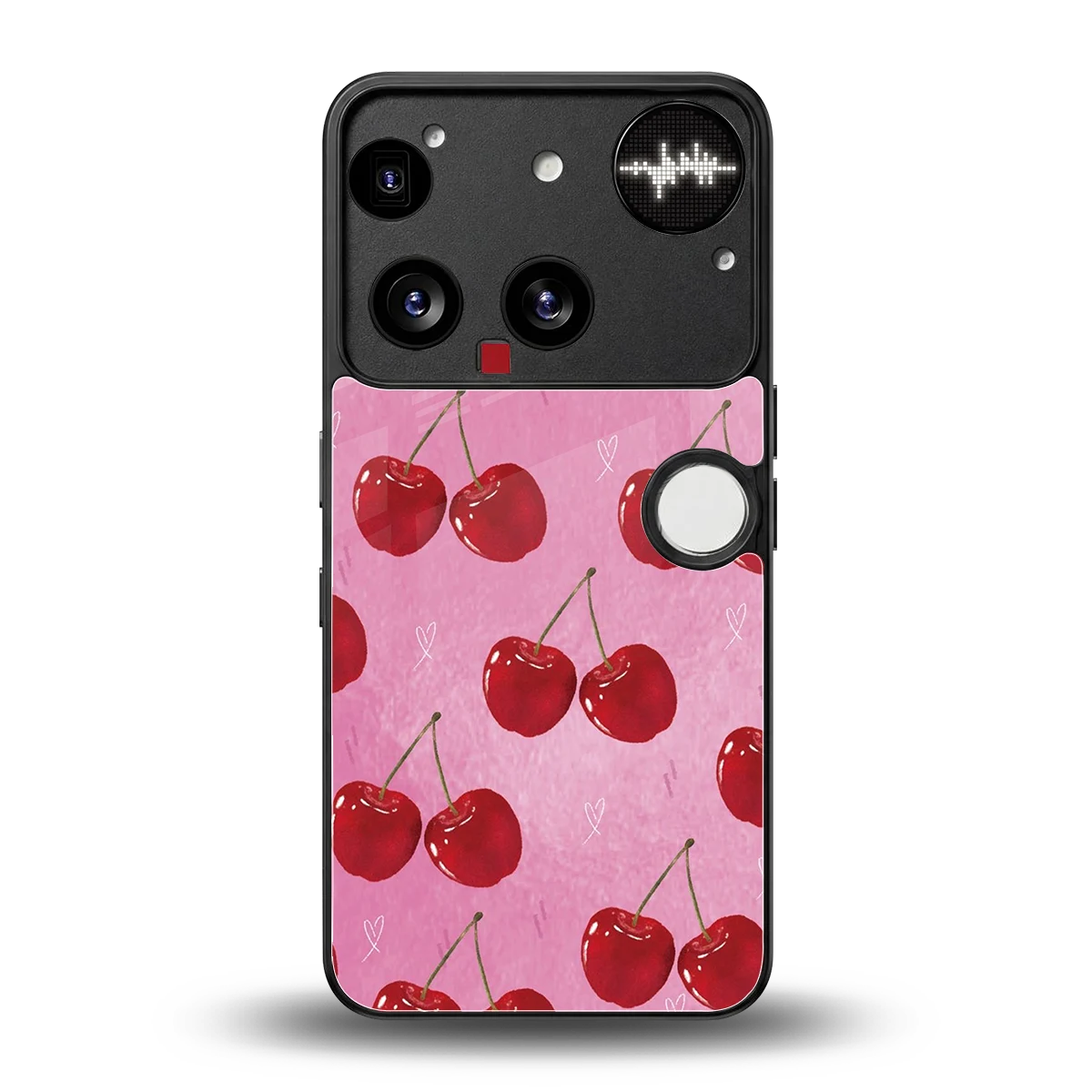 Cherrylicious back phone cover | glass case for nothing phone 3