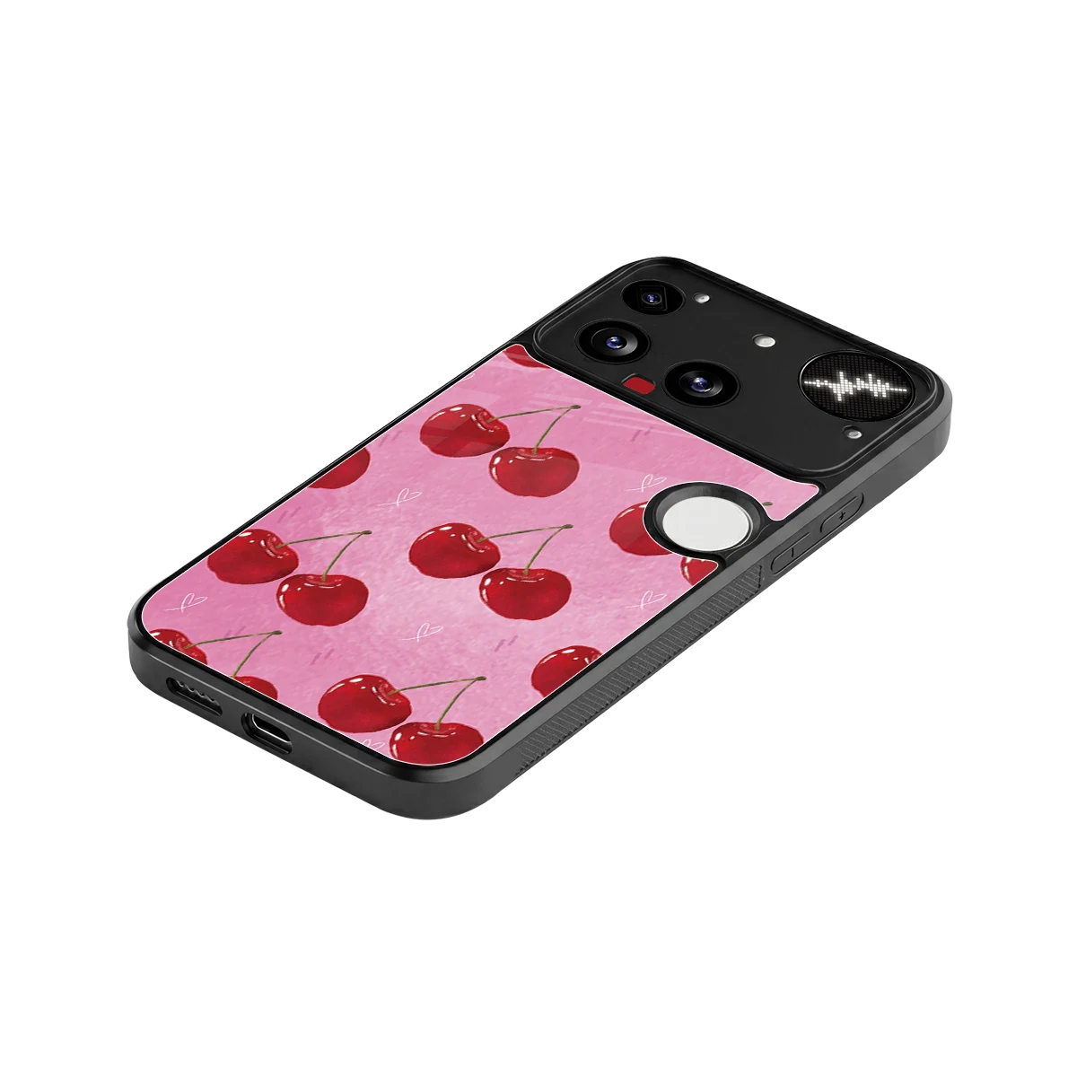 Cherrylicious stylish phone case for nothing phone 3 | glossy glass and slim fit