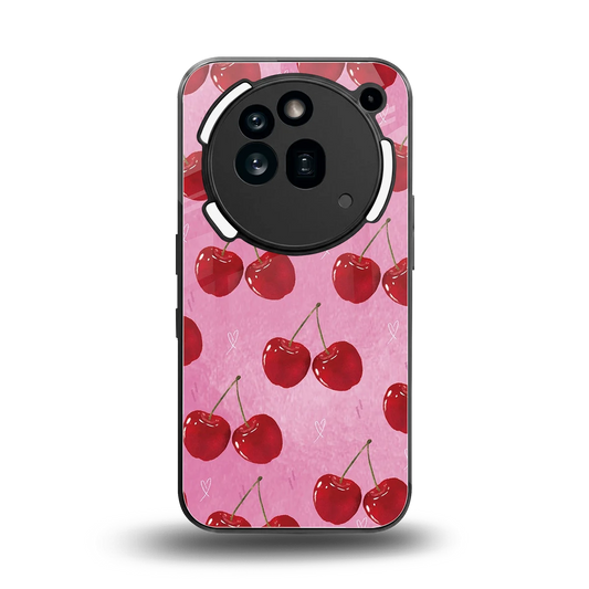 Cherrylicious back phone cover | glass case for nothing phone 3a pro