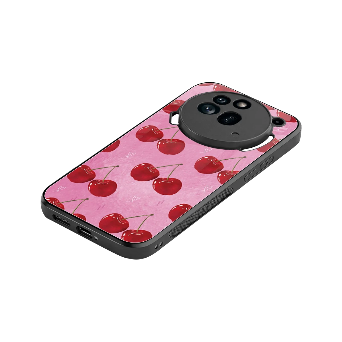 Cherrylicious stylish phone case for nothing phone 3a pro | glossy glass and slim fit