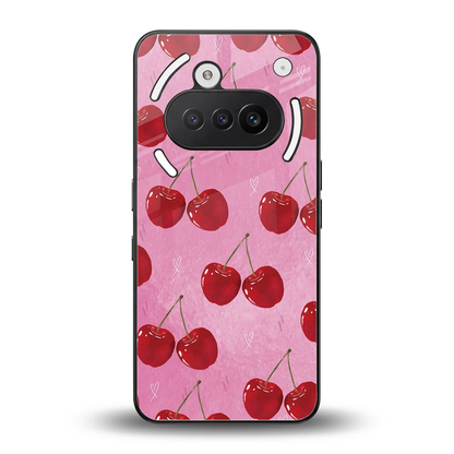 Cherrylicious back phone cover | glass case for nothing phone 3a