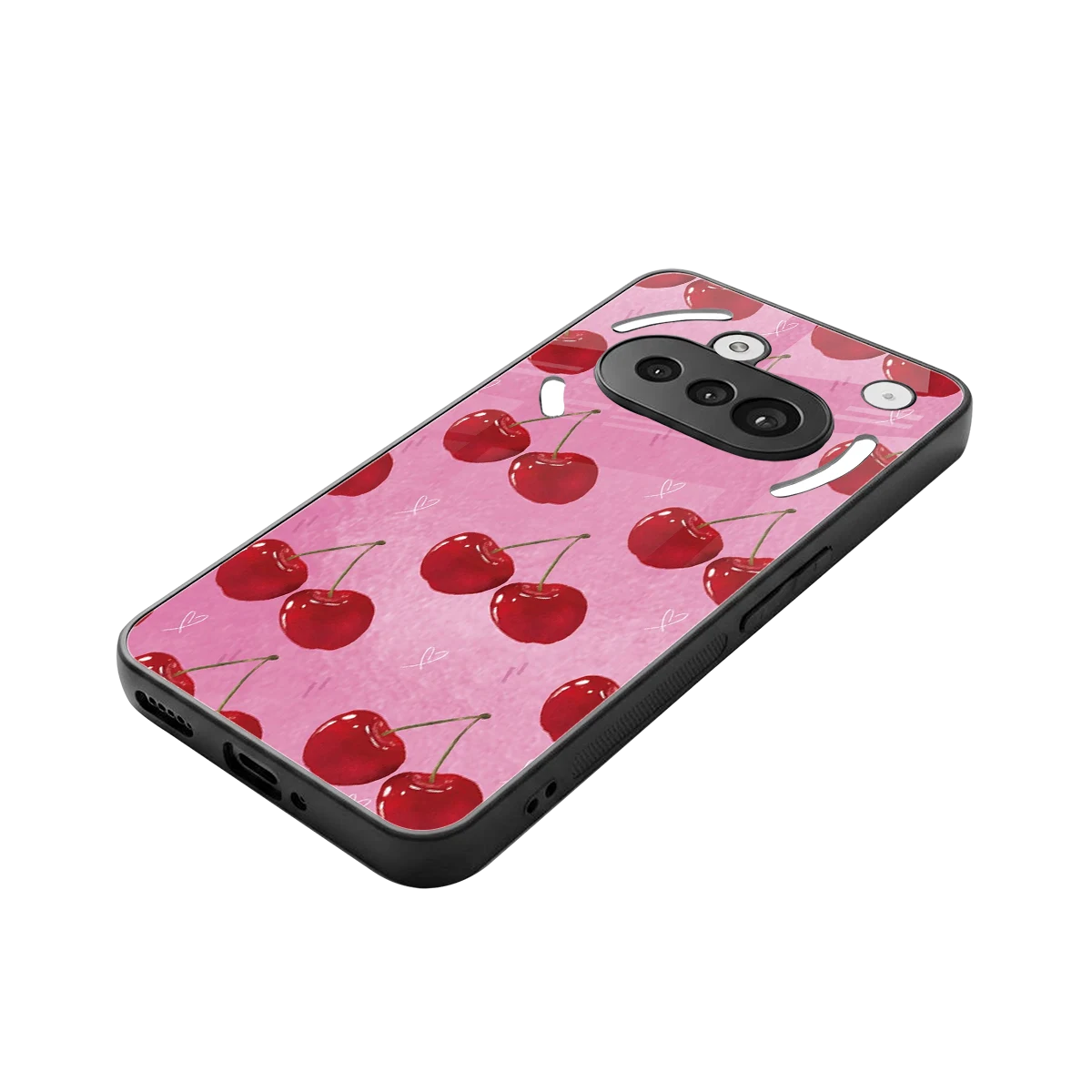 Cherrylicious stylish phone case for nothing phone 3a | glossy glass and slim fit