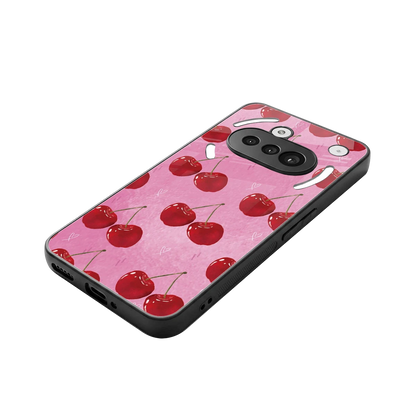 Cherrylicious stylish phone case for nothing phone 3a | glossy glass and slim fit