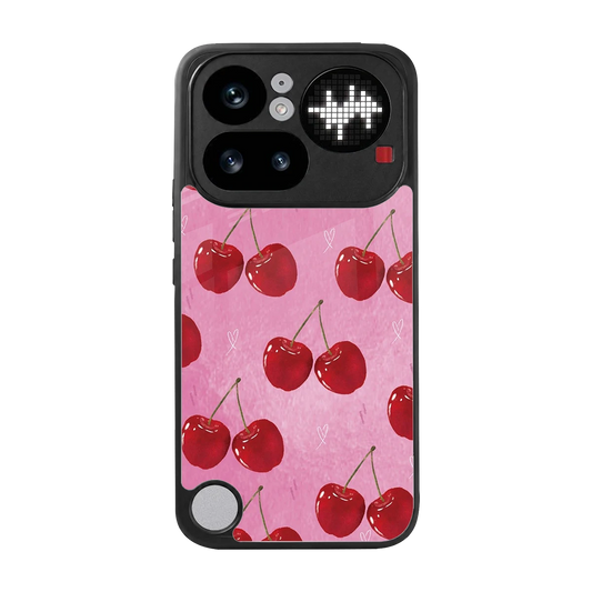 Cherrylicious back phone cover | glass case for nothing phone 4a pro