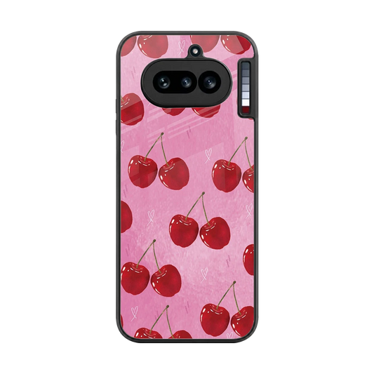 Cherrylicious back phone cover | glass case for nothing phone 4a