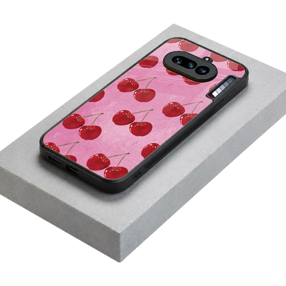 Cherrylicious stylish phone case for nothing phone 4a | glossy glass and slim fit