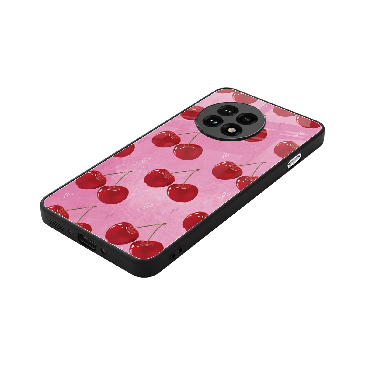 Cherrylicious stylish phone case for oneplus 13r | glossy glass and slim fit
