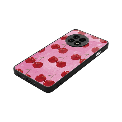 Cherrylicious stylish phone case for oneplus 13r | glossy glass and slim fit