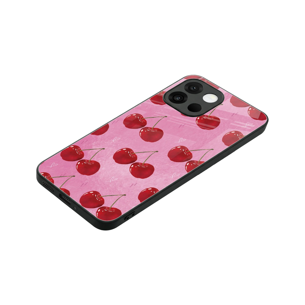 Cherrylicious stylish phone case for oneplus 13s | glossy glass and slim fit