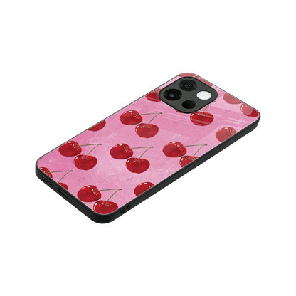 Cherrylicious stylish phone case for oneplus 13s | glossy glass and slim fit