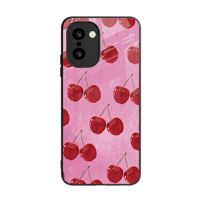 Cherrylicious back phone cover | glass case for oneplus 15r