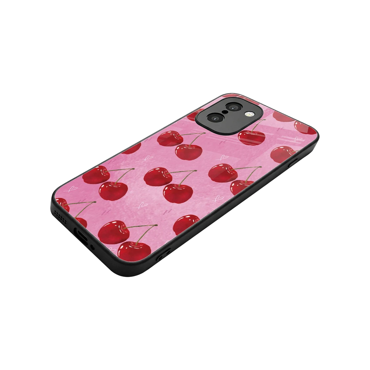Cherrylicious stylish phone case for oneplus 15r | glossy glass and slim fit