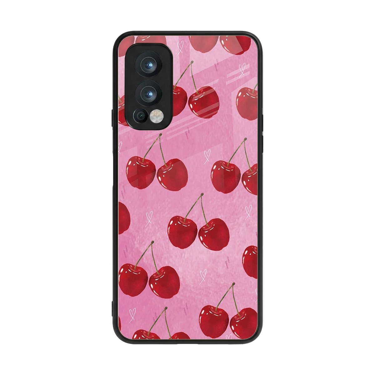 Cherrylicious back phone cover | glass case for oneplus nord 2