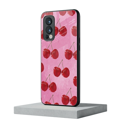 Cherrylicious oneplus nord 2 mobile cover | shockproof glass phone case