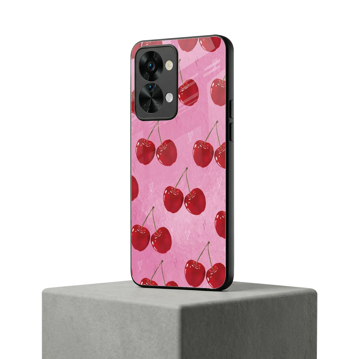 Cherrylicious oneplus nord 2t mobile cover | shockproof glass phone case