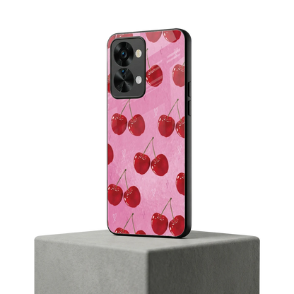 Cherrylicious oneplus nord 2t mobile cover | shockproof glass phone case