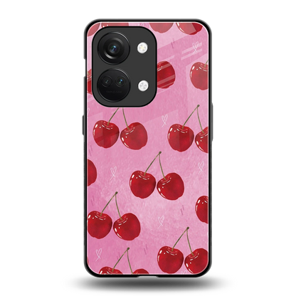 Cherrylicious back phone cover | glass case for oneplus nord 3