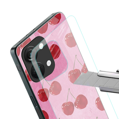 Cherrylicious stylish phone case for oneplus nord 3 | glossy glass and slim fit
