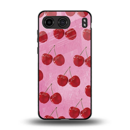 Cherrylicious back phone cover | glass case for oneplus nord 4