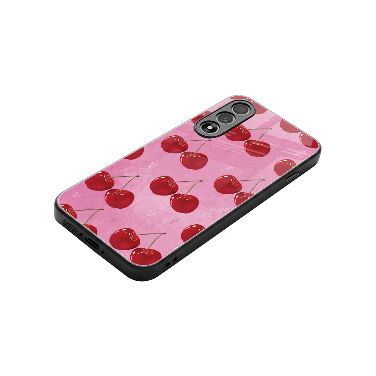 Cherrylicious stylish phone case for oneplus nord 5 | glossy glass and slim fit