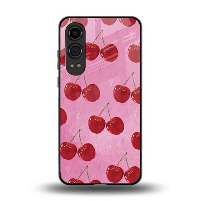 Cherrylicious back phone cover | glass case for oneplus nord ce 4 lite