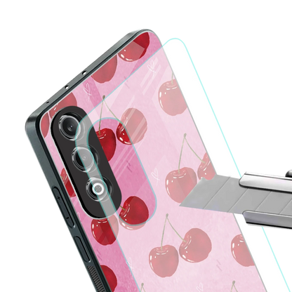 Cherrylicious stylish phone case for oneplus nord ce 4 | glossy glass and slim fit