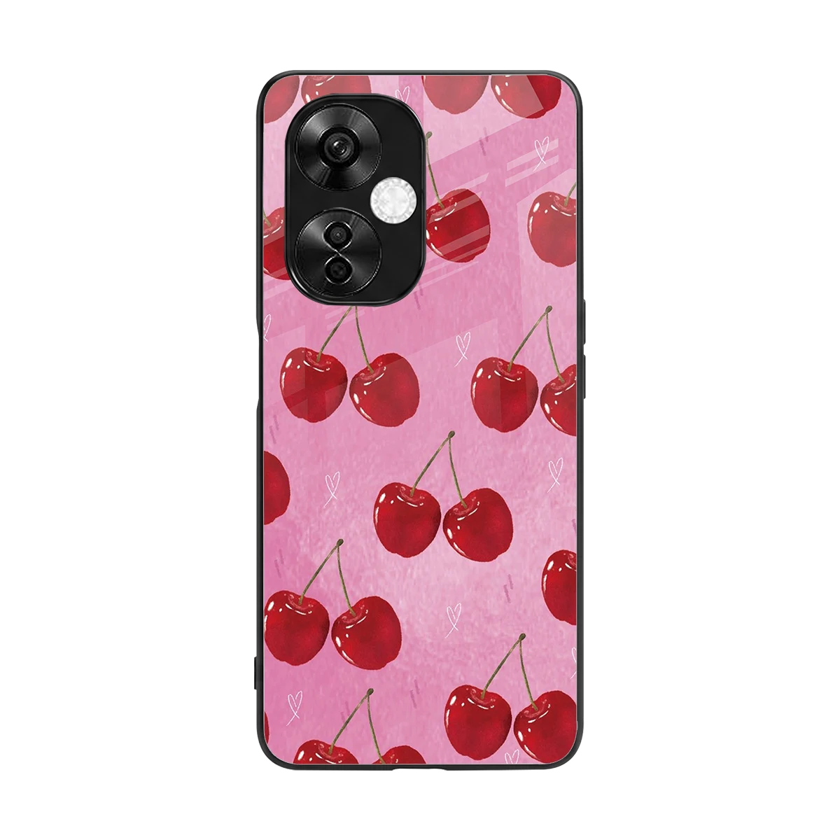 Cherrylicious back phone cover | glass case for oneplus nord ce 3 lite
