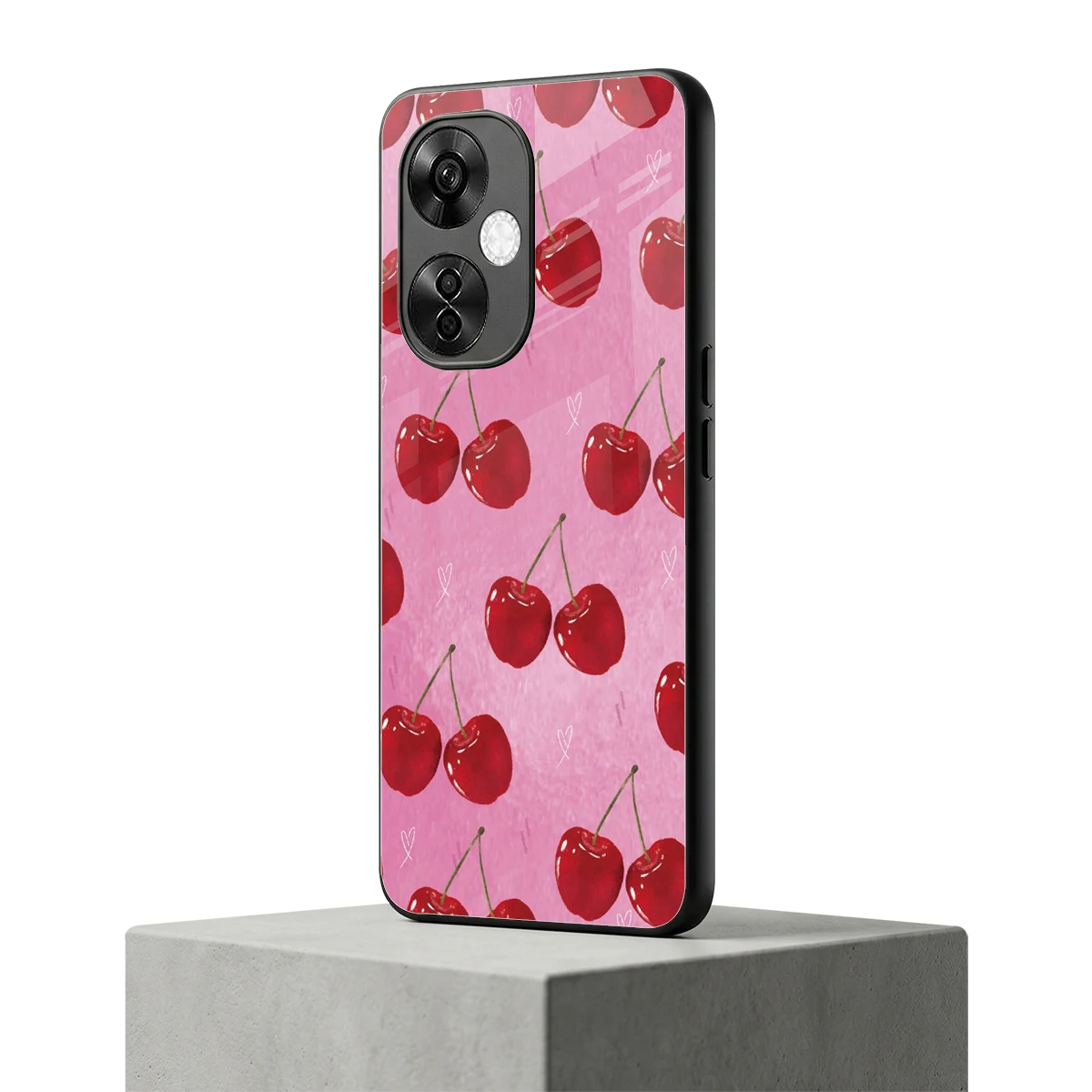 Cherrylicious oneplus nord ce 3 lite mobile cover | shockproof glass phone case