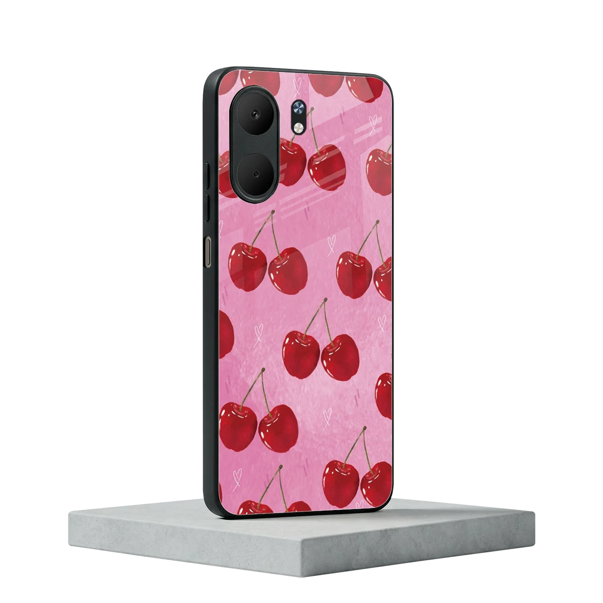 Cherrylicious oppo a5x 5g mobile cover | shockproof glass phone case