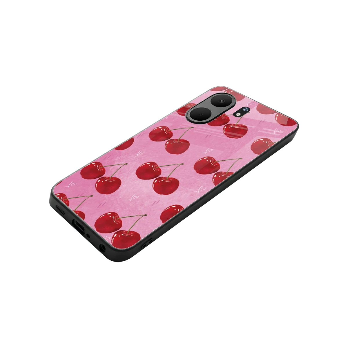 Cherrylicious stylish phone case for oppo a5x 5g | glossy glass and slim fit