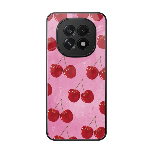Cherrylicious back phone cover | glass case for oppo f29 5g