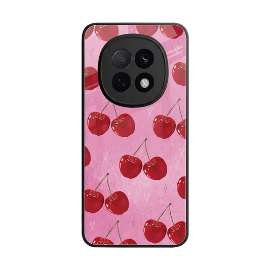 Cherrylicious back phone cover | glass case for oppo f29 pro 5g