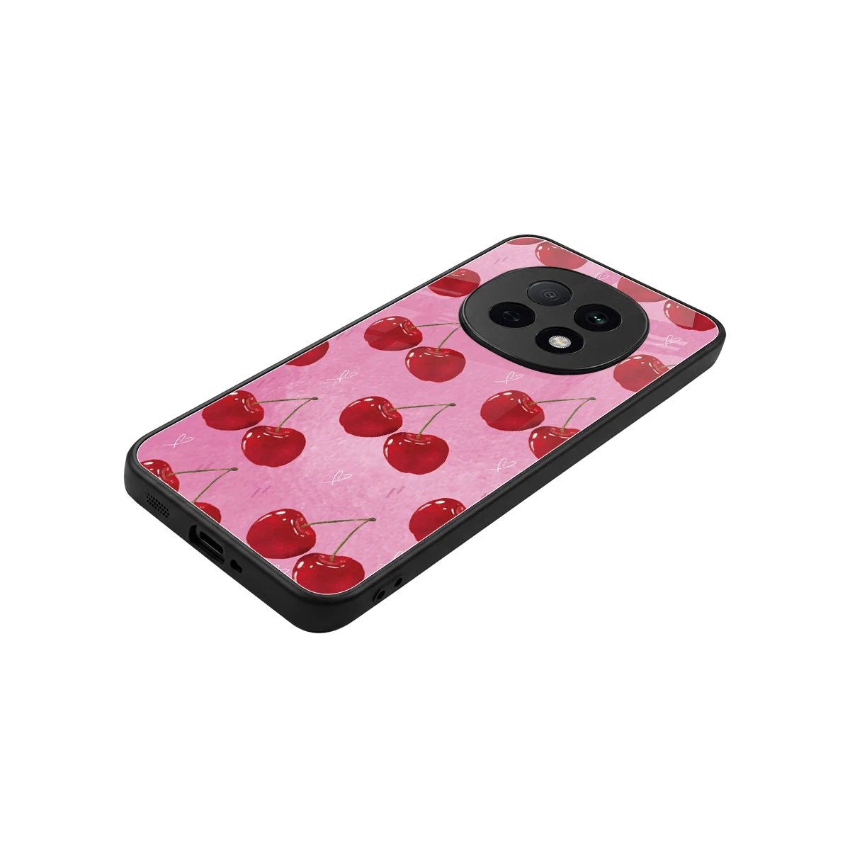 Cherrylicious stylish phone case for oppo f29 pro 5g | glossy glass and slim fit