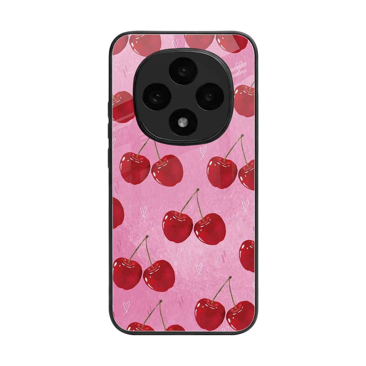 Cherrylicious back phone cover | glass case for oppo f31 pro 5g