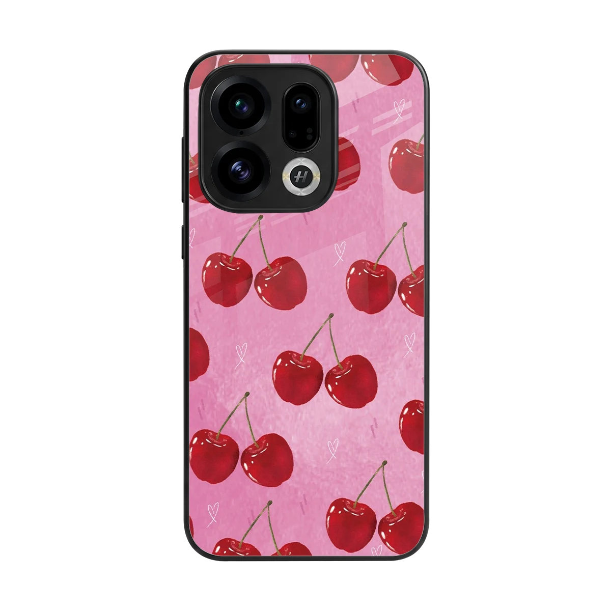 Cherrylicious back phone cover | glass case for oppo find x9