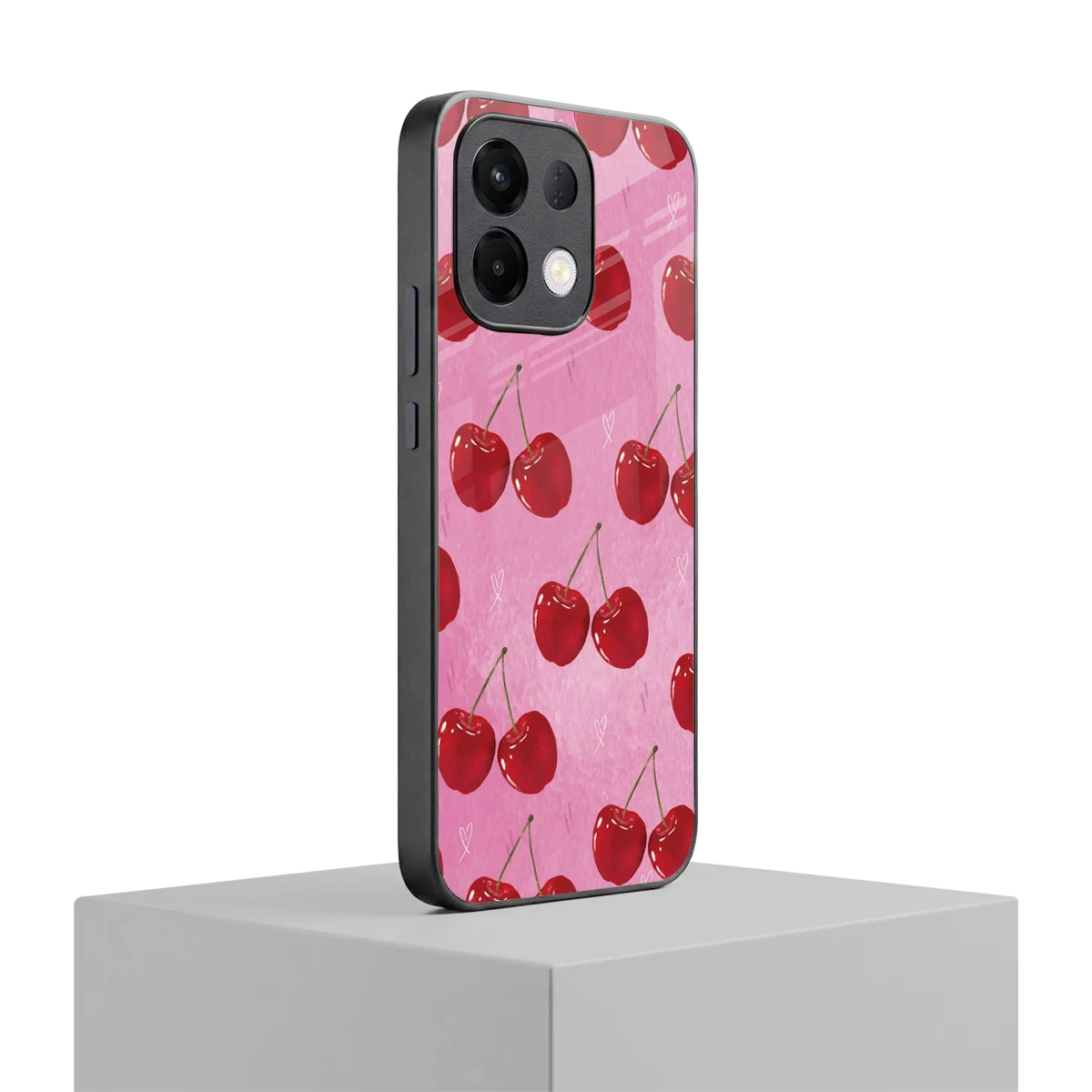 Cherrylicious oppo k13 5g mobile cover | shockproof glass phone case