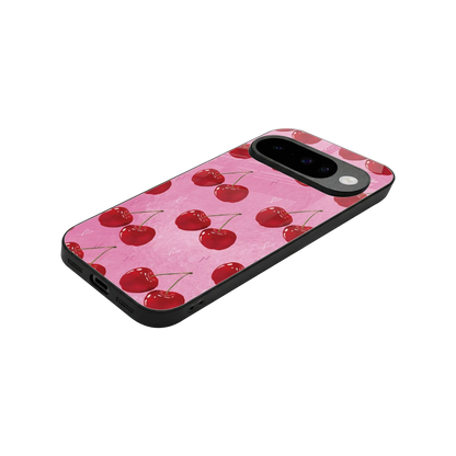 Cherrylicious stylish phone case for google pixel 10 | glossy glass and slim fit