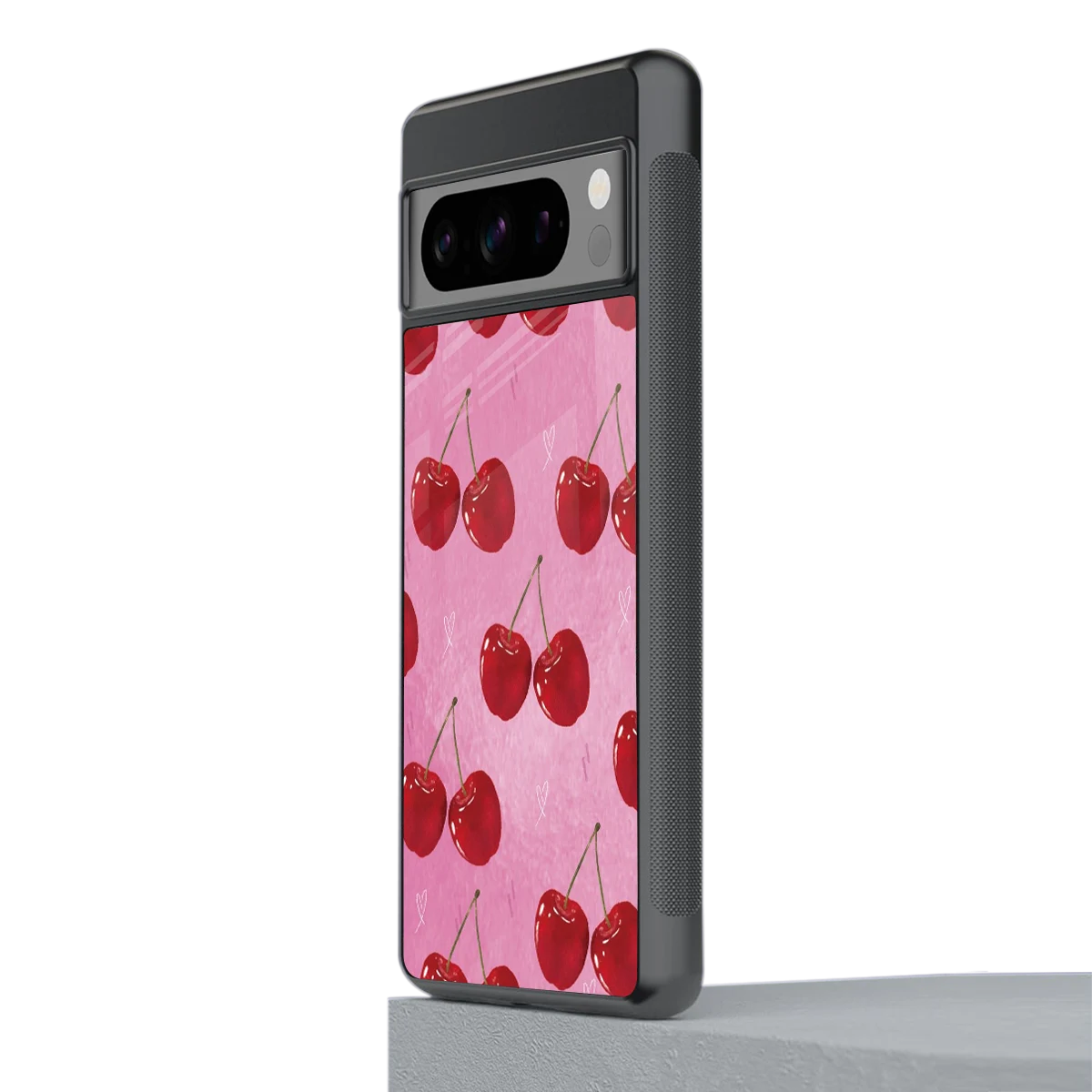 Cherrylicious stylish phone case for google pixel 8 pro | glossy glass and slim fit