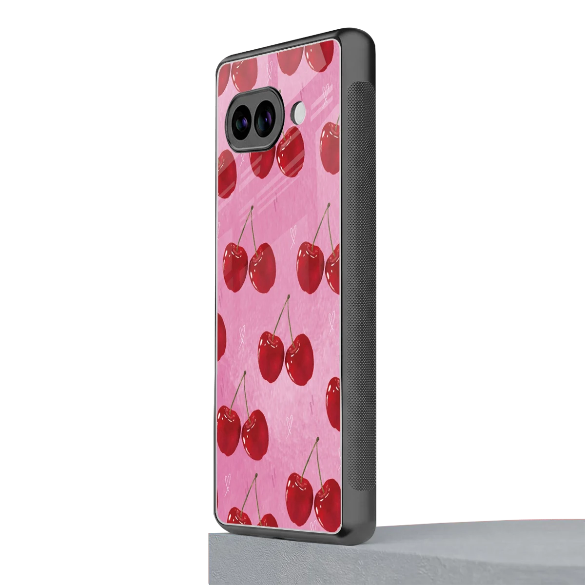 Cherrylicious google pixel 10a mobile cover | shockproof glass phone case