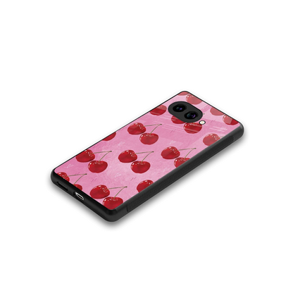 Cherrylicious stylish phone case for google pixel 10a | glossy glass and slim fit